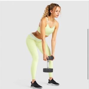 Gymshark Flex Low Rise Leggings - Light green